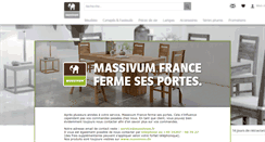 Desktop Screenshot of massivum.fr