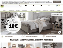 Tablet Screenshot of massivum.de